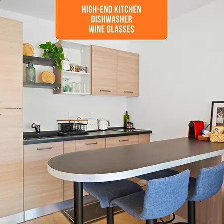 Le Cocon - Quiet - 5min - Free Private Parking - Terrace, Garden&balcony Apartamento *