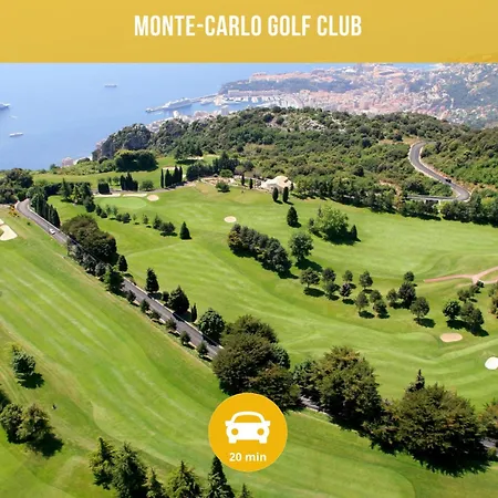 Apartamento Le Cocon - Quiet - 5min - Free Private Parking - Terrace, Garden&balcony Monaco