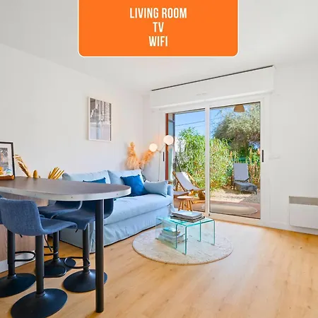 Apartamento Le Cocon - Quiet - 5min - Free Private Parking - Terrace, Garden&balcony Monaco