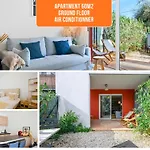 Le Cocon - Quiet - 5min - Free Private Parking - Terrace, Garden & Balcony Lägenhet *
