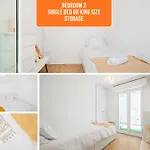 Le Cocon - Quiet - 5min - Free Private Parking - Terrace, Garden & Balcony Lägenhet