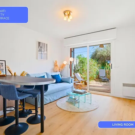아파트 Le Cocon - 5Min Monaco - 10Min Train Station - Free Private Parking - Terrace, Garden & Balcony - Quiet - 20Min Port *