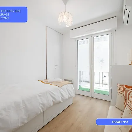 Le Cocon - A Peaceful Just 5 Minutes From - Free Private Parking - Terrace & Balcony - 20-minute Walk To Port Apartment Monaco