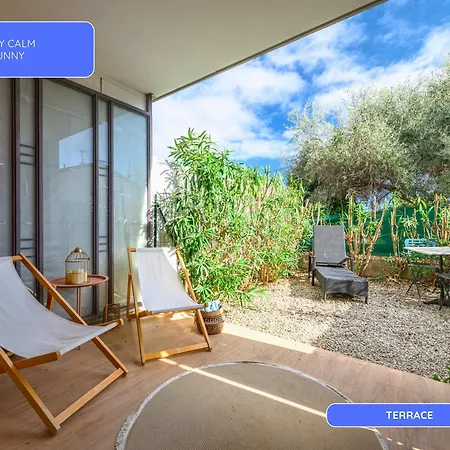 아파트 Le Cocon - 5Min Monaco - 10Min Train Station - Free Private Parking - Terrace, Garden & Balcony - Quiet - 20Min Port Monaco