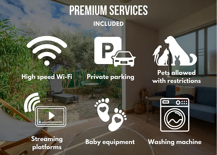 Le Cocon - 5 Min To - Ideal Couple Or Business - Free Private Parking - Near Events - Terrace And Balcony - Very Quiet - Premium Services 公寓